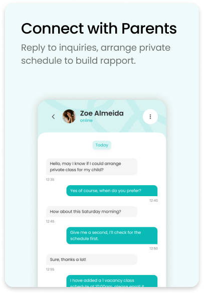 Connect with Parents